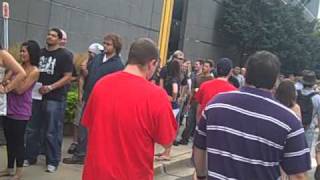 The Line To Get Into Wizard World Chicago 2010 Two Hours In