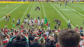 We won, Mayo wins all Ireland after 75 years.