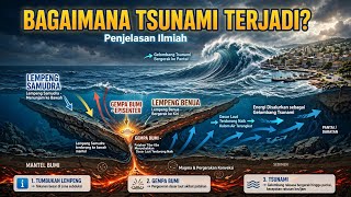 Bagaimana Tsunami Terjadi? Ini Proses Dahsyat dari Dasar Laut hingga ke Daratan