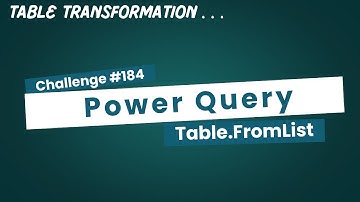Extracting data from a Single Column table Using UI & M Code in Power Query Challenge 184