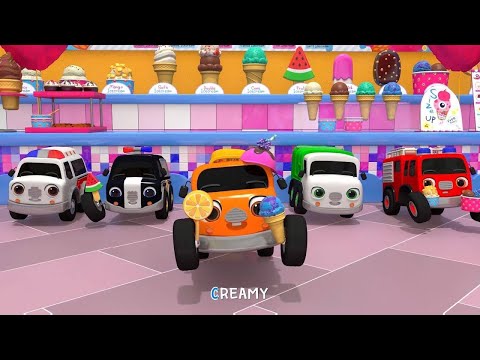 Learn Animals Names With Five Little Animals Jumping Song | Nursery Rhymes & Kids Songs - ToyMonster
