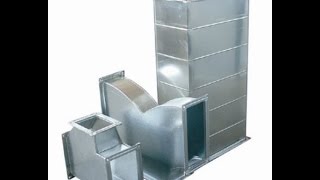 square duct making machines process , air square duct manufacture machine