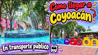 Cómo llegar a Coyoacán desde Aeropuerto Internacional Benito Juárez terminal 1 de  Ciudad de México 