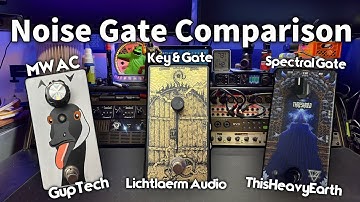Noise Gate Comparison! This Heavy Earth Vs. Lichtlaerm Audio Vs. GupTech.