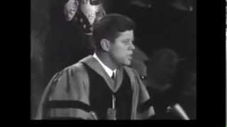 President John Fitzgerald Kennedy at the University of Washington, Seattle, November 16, 1961