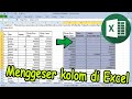 Cara Menggeser Kolom di Microsoft Excel 2010