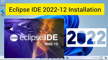 How to Install Eclipse IDE 2022-12 for java on Windows 10/11