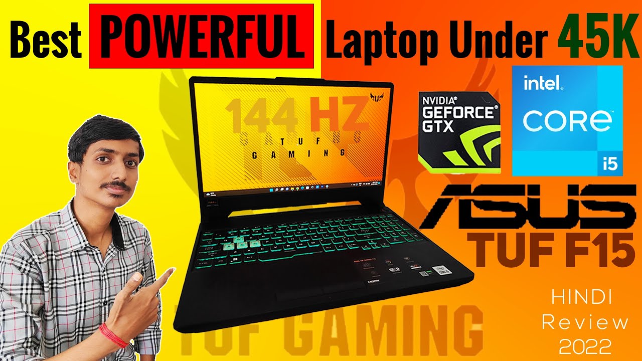 Asus Tuf Gaming F15 i5 10th gen Review 2022 Best Laptop under 50000