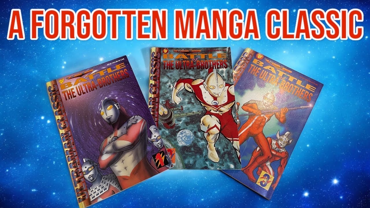 Ultraman Classic Battle of The Ultra-Brothers Volume 1-3 Unboxing