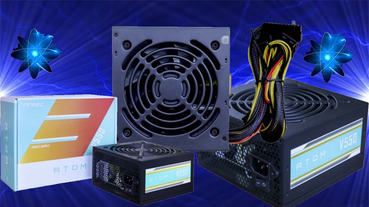 Antec Atom V550 550Watts Gaming Power Supply Gaming Power Supply