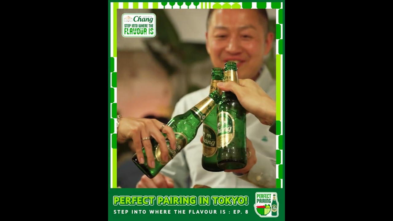 Perfect pairing in Tokyo!