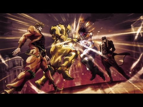 JJBA Stardust Crusaders: Jotaro vs Dio Full fight