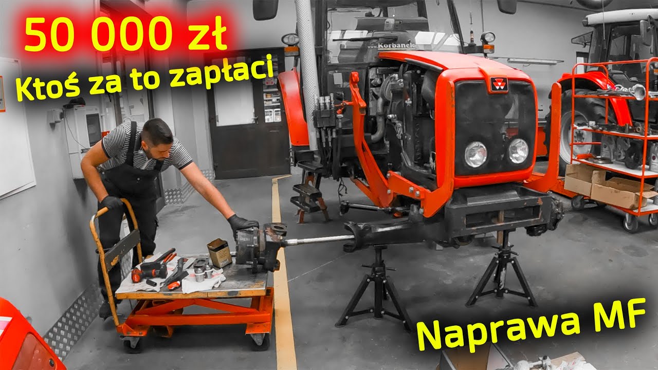 50 000 zł za remont ciągnika Massey Ferguson 5435  👉 Ktoś za to zapłaci 👉 [Korbanek]