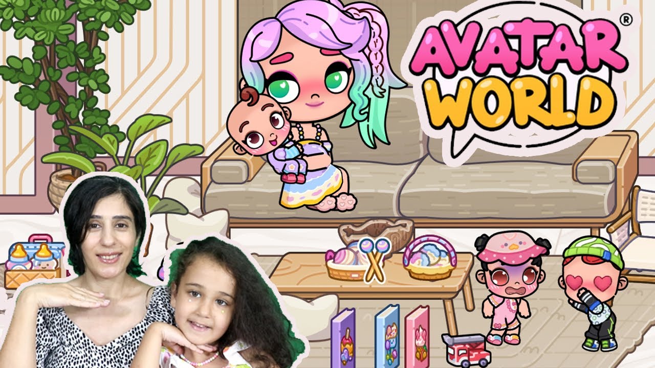 Avatar World Yeni Eşyalarım Evim Kreşte Kankam Oldu Esra Games
