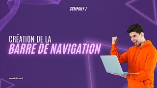 14 - Du CSS et Sass avec la création de la barre de navigation (Symfony 7)