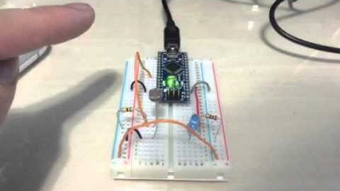 Light Sensor Using Arduino Nano