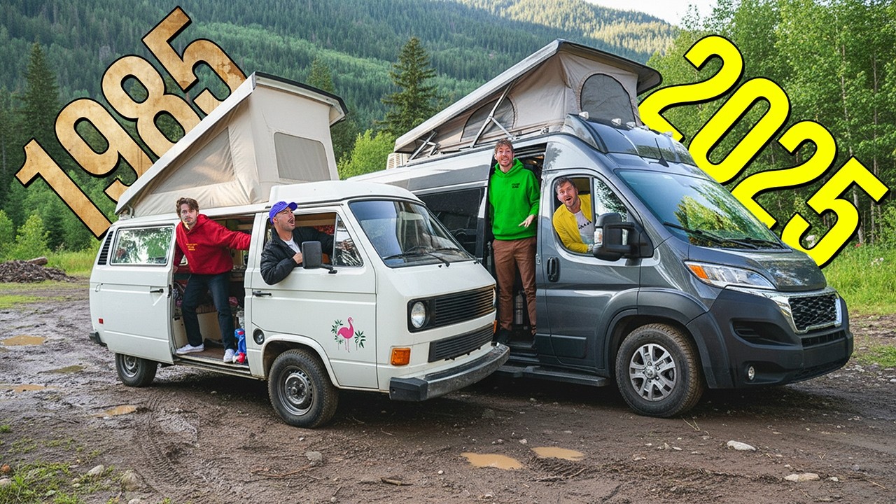 1985 vs 2025 Road Trip Challenge!