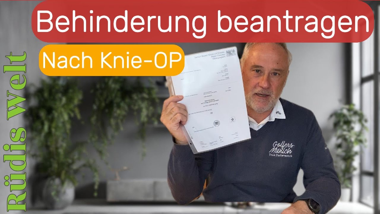 Behinderung beantragen nach Knie Op. Oxfordschlitten Kniegelenk Teilersatz  Teil Endoprohese