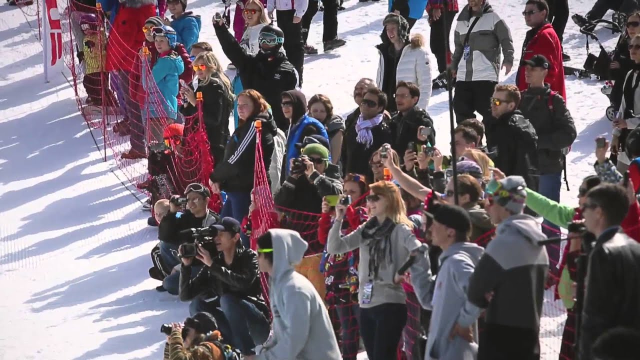 Red Bull Jump and Freeze 2014 Almaty action