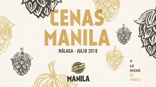 Cenas Manila Málaga (San Miguel con Salva Reina, Juanma Lara y José Carlos García)