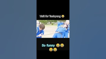 Wait for Taehyung 😂 so funny moments 😂😂 #shorts #taehyung #funny #btsshorts #ytshorts #trending