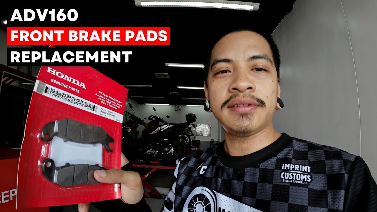 ADV 160 Front Brake Pads Replacement YouTube