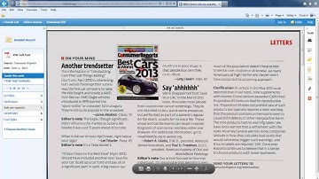 How to Access Consumer Reports Through the Library