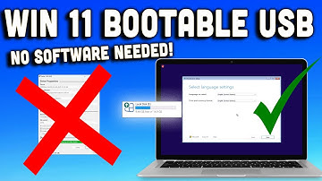 🔥 Create Windows 11 Bootable USB Drive WITHOUT Any Software! 🔥