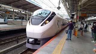 【特急海浜公園コキア平塚号 運用】JR東日本E657系 発車シーン④ 横浜駅7番線にて