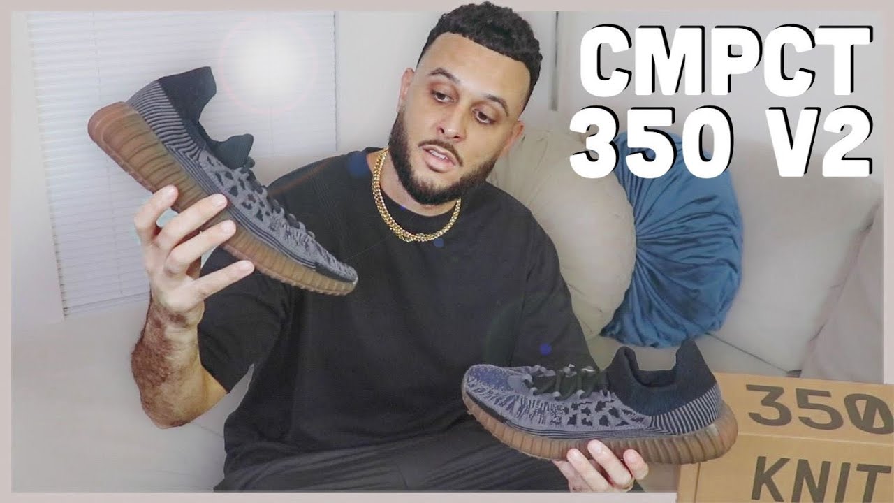 BEST COLORWAY YET? - YEEZY 350 V2 CMPCT SLATE CARBON REVIEW & ON