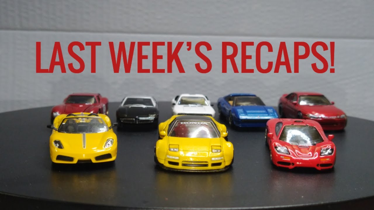 Last Week's Diecast Recaps! - YouTube