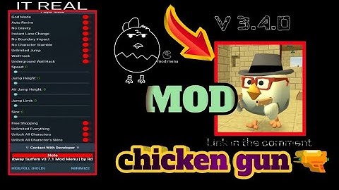Chicken gun Mod menu apk 3.4.0 lary hacker