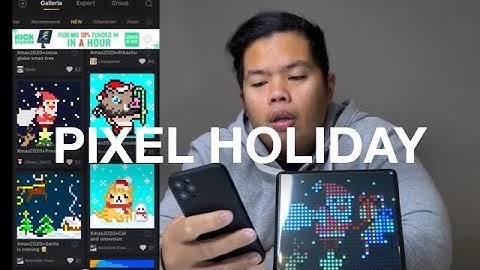 Fully Customizable Holiday Pixel Sign by Divoom Pixoo Max! Review