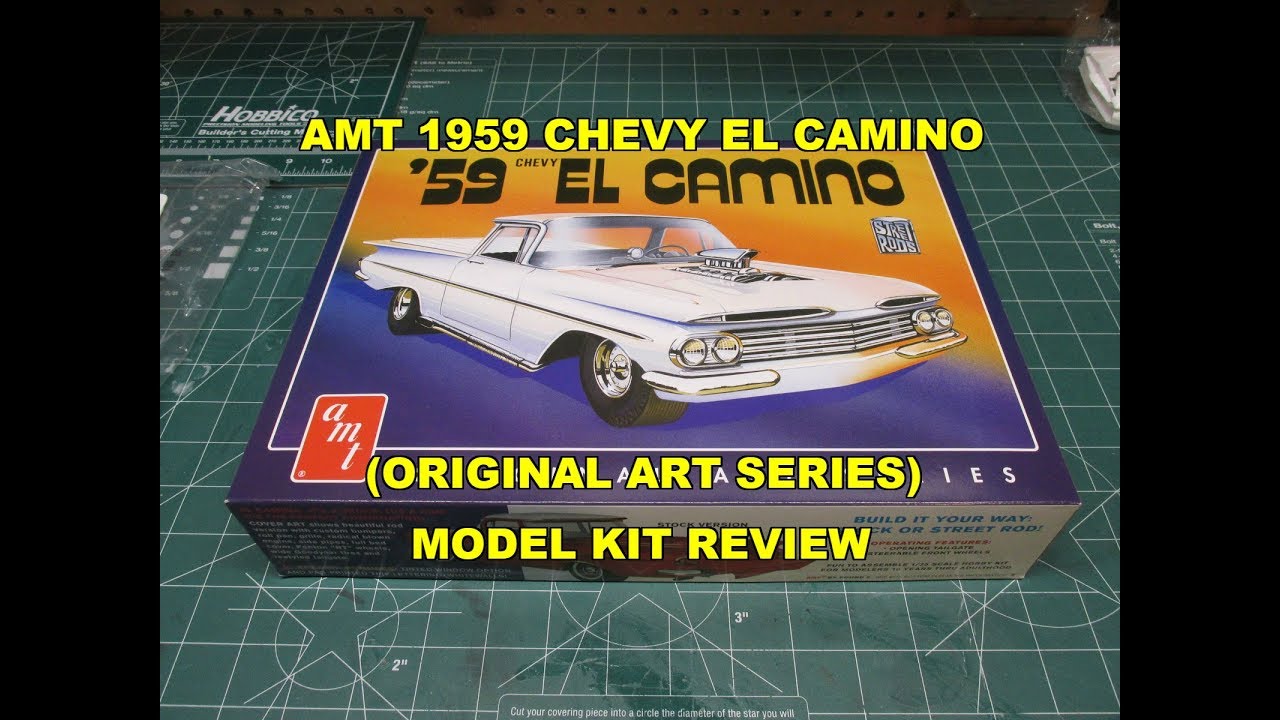 AMT 1/25 1959 Chevy El Camino 