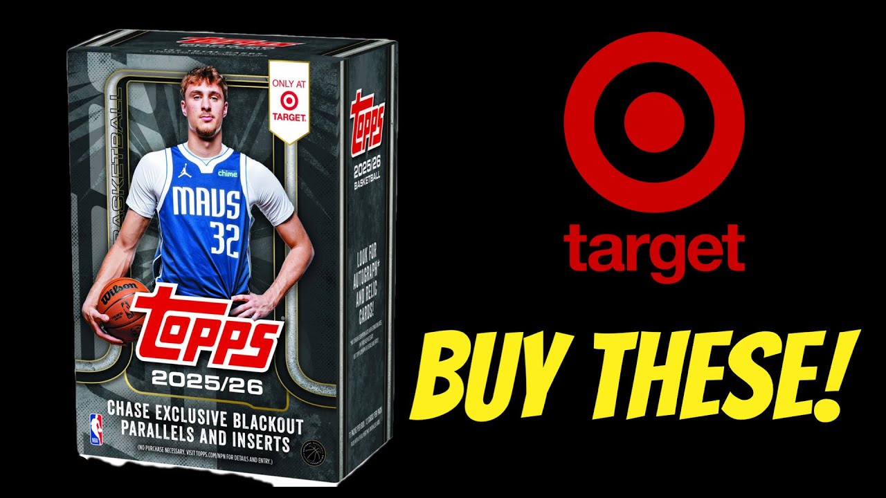 Target ? Exclusive Black Friday Rookie Auto and numbered - YouTube