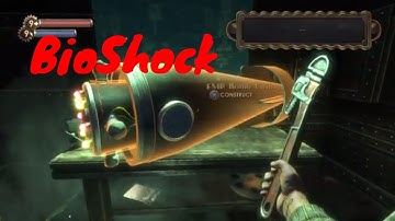BioShock gameplay walkthrough part 15 Hephaestus - EMP Bomb building for dummies