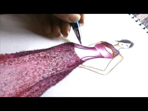 Speed Fashion illustration - YouTube