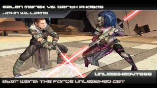 SW: The Force Unleashed Custom Soundtrack - Galen Marek Vs. Darth Phobos