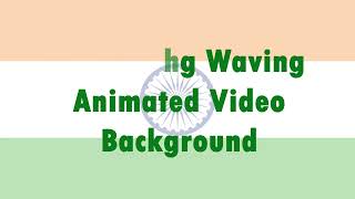 Indian tricolor flag animated background video  ● Without Languages screenshot 5