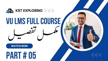 Virtual University LMS Complete Guide 5 – Step-by-Step Tutorial (Full Course)