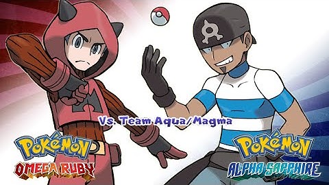 Pokémon Omega Ruby & Alpha Sapphire - Battle! Team Magma/Aqua Music (HD)