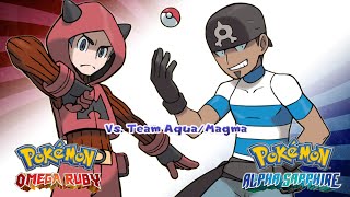 Pokémon Omega Ruby & Alpha Sapphire - Battle! Team Magma/Aqua Music (HD) chords