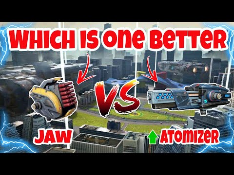 [WR] 🔥Jaw VS [Buff]Atomizer Weapon Comparison |War Robots|