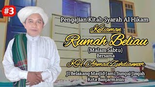 Majelis Guru Zuhdi (Malam sabtu 06 september 2019)Pengajian Kitab Al Hikam