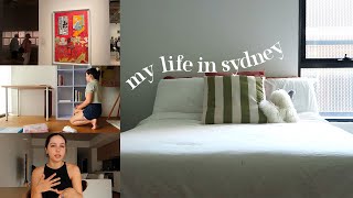 STUDIO VLOG | how to license fonts & images in your design work, DIY bookshelf, my life in Australia