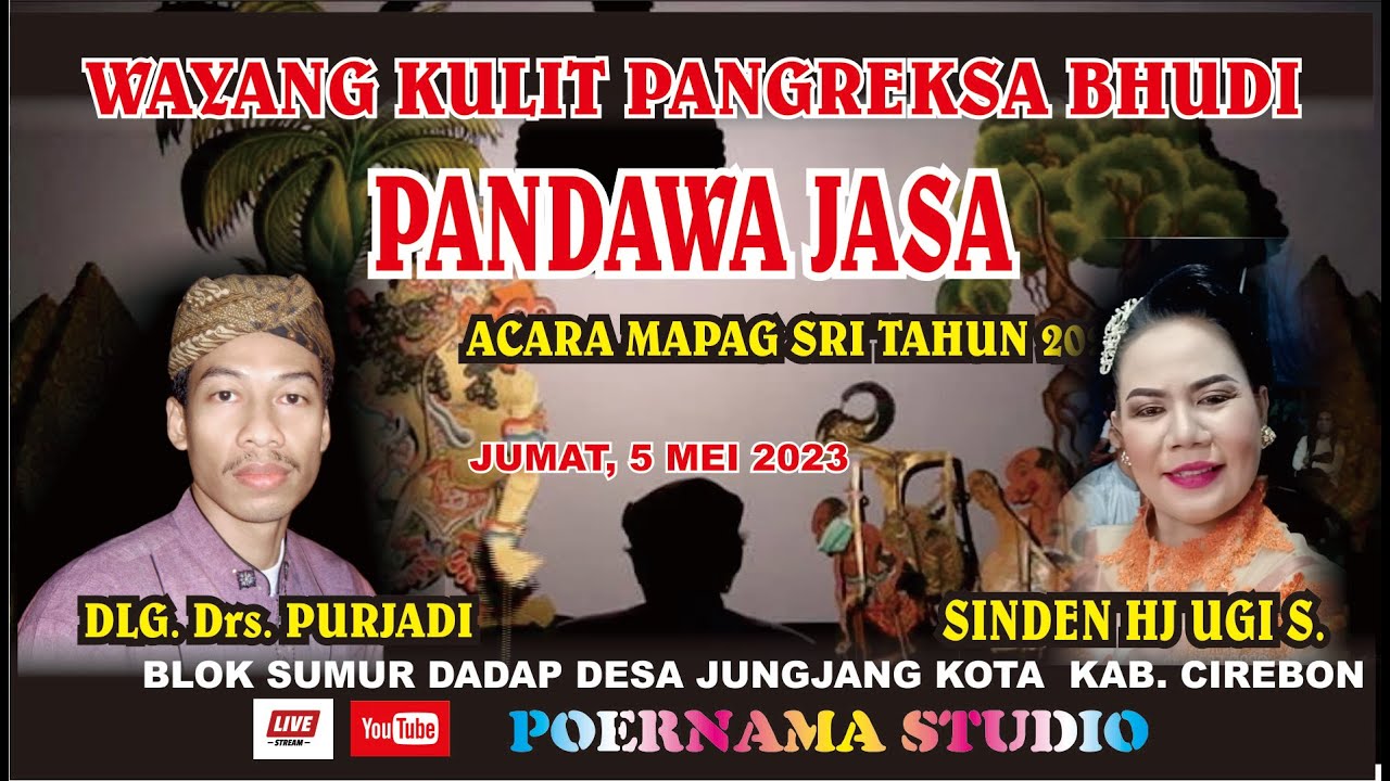PENDAWA  JASA WAYANG KULIT PANGREKSA BUDHI DL. Drs. PURJADI
