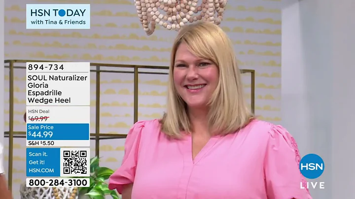 SOUL Naturalizer Gloria Espadrille Wedge Heel