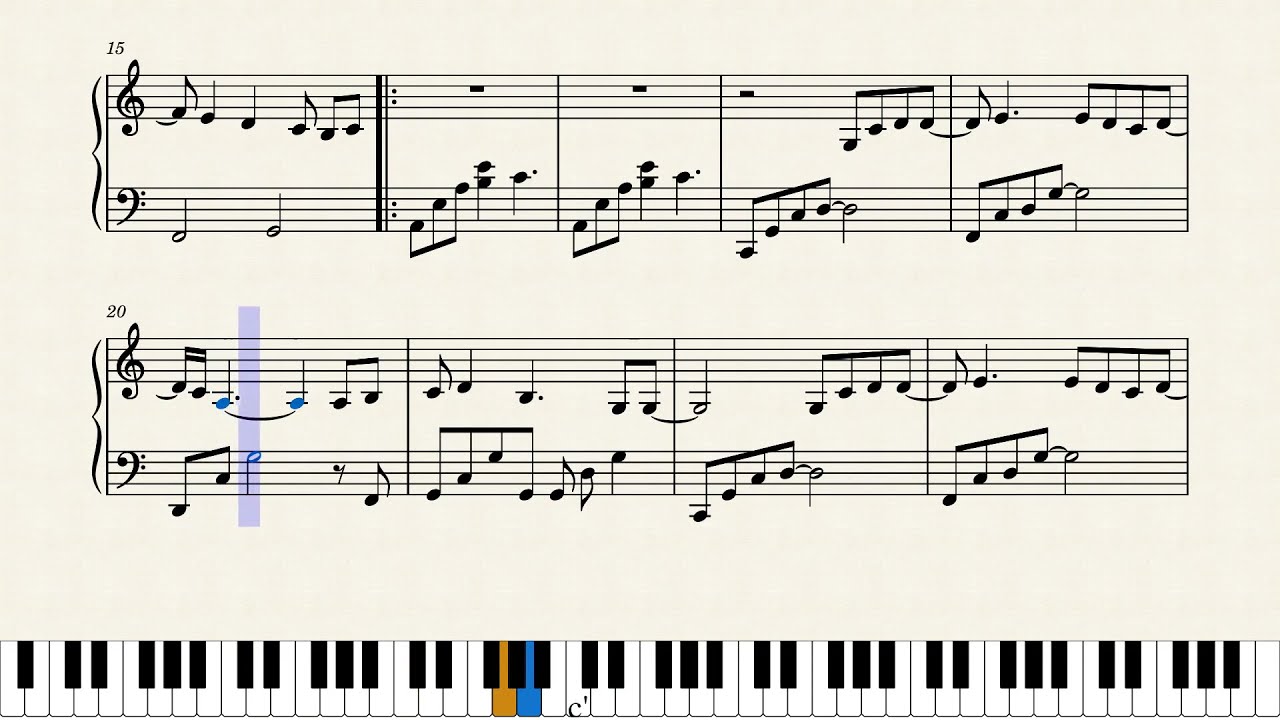 Right Here Waiting For You (Richard Marx) - Piano - youtube