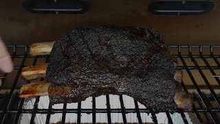 How I Smoke Beef Ribs on a Pellet Grill | Z GRILLS 11002b PELLET GRILL | Beef 'DINO' Ribs | 4K