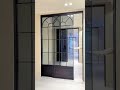 French retro sliding door #Waterproof #doors #woods#XINICE #woodworking